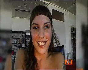 German Face Fuck Cum in Her Face