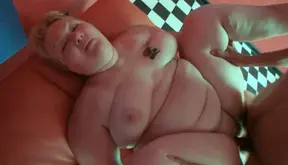 Horny BBW Granny sucks and gets fucked by a small Cock