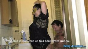 A magnificent Italian masterpiece cumshot explosion