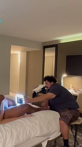 Behind the Scenes - Bts of Melia Avelin and Mrflourish Sex Scene 1