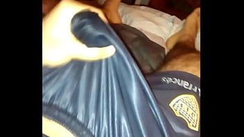 Paja en los short de mi amigo..boca y central