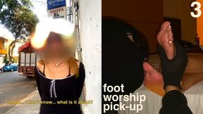 45YO MILF in White Sandals Is Picked Up in The Streets To Become My Foot Slut - Foot Worship Pick Up 3