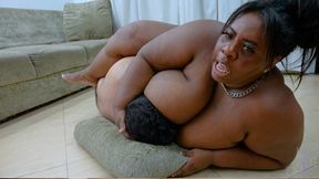 The biggest breasts smother and smash the slave's face by Thammy Leviemont (FULL VERSION)