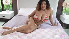 Thicc Latina Stepdaughter Finally Receives My Cum in Her Pussy!