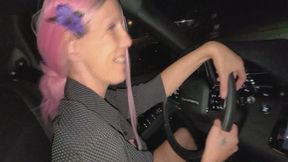 Motormouth Maria Driving Rover Talking about how Pretty her Feet Are
