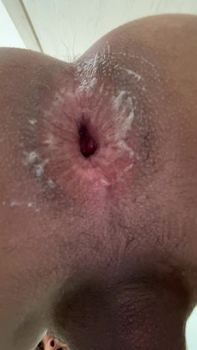 I Like Watching Myself Spread My Ass Cheeks Wiht My Dildo