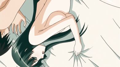 Big Tits Anime Babe Gets Creampie Threesome with Sucking Pussy