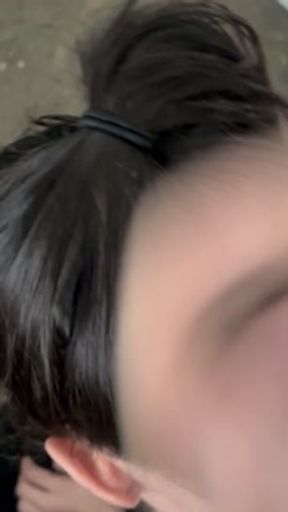 Came all over my roommate’s hair after school