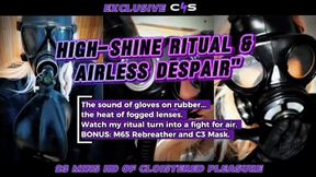 Slick Mask Polishing & Bonus: M65 Rebreather Ordeal and C3 Sensual Mask (23 Min Full HD)
