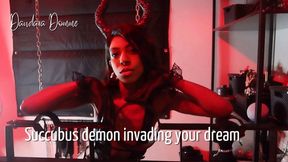 Dandara Domme invading your dreams and showing you what it's like to be dominated by a Succubus demon (EN-4K)