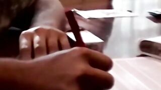 JOE SCHMO MOVIE - Black stud gargling boys monstrous salami until he spunks on his face (Fresh Jersey)