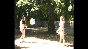 Tracy & Samara Mae Vintage Girlfriends Play in The Sun SFW