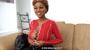 ”Huge tits African chick is introverted on video but he had more Cameras”