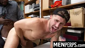Twink Busted Stealing Gets Hard-Core Discipline From Horny Cop – 18+
