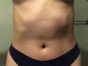 QUARENTINE WITH A DOUBLE ORGASM IN THE BATHROOM