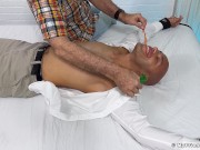 Submissive hunk Leon Carrera has himself tickle tormented