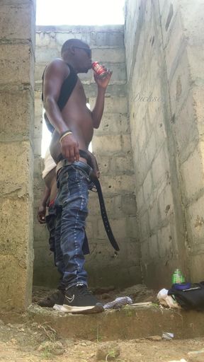 A Quick Doggy in an Uncompletable Building with My Ebony BBW Friend