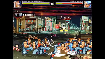 Hentai Mugen Felicia Gangbang