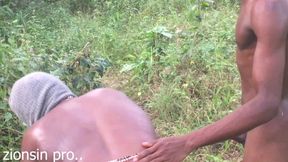 The Boys Fuck Landlords Big Ass First Stepdaughter in the Bush