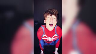 Halloween Costume Lad supah hero costume play pornography compilation