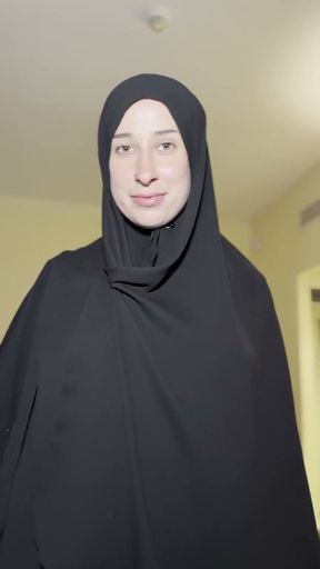 Real Hijab Wife Picked up and Slutted Out