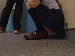 Passionate Hirono Gets Her Face Drenched in Thick White Cum Load