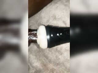I cum inside the pussy sex cup