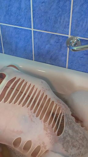 Introducing Her to Wetlook, Fully-clothed Bath Kink Awakening