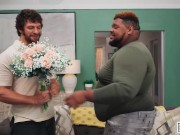 MEN - Santana XXL Is Really Curious What Michael Jackman's Cock Looks And Feels Like