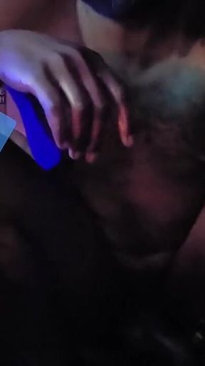 BBC Smoking and Stroking with Plug