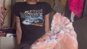 Lotioning my soft size 13s