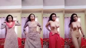 Bhaari dudh gulo dheke rakhte parlo na Bangladeshi apu ti