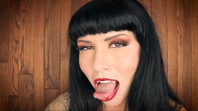 Long Tongue Vampire - Tongue porn videos | free â¤ï¸ vids | IXXX