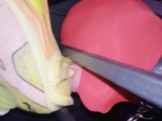 Polish Soccer Player Footballer trains slave in a cage cleats Nike sneak Master stinky socks feet