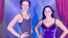 Whose Fetish is it anyways?! - FOOTJOB FANTASY with Sushi & Kate Austen HIDEF MOV