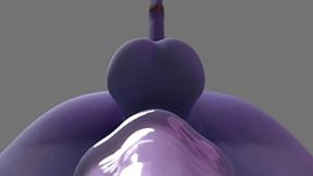 Face-fucked by a horny&#x1F975; Draenei futa's giant cock&#x1F32D;.