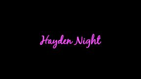 hayden night gives mike hunt blowjob to facial
