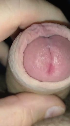 Slow Mo Cum Uncut Foreskin