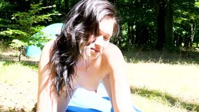 Show me your tits Charlie. Czech nudist camp porn.