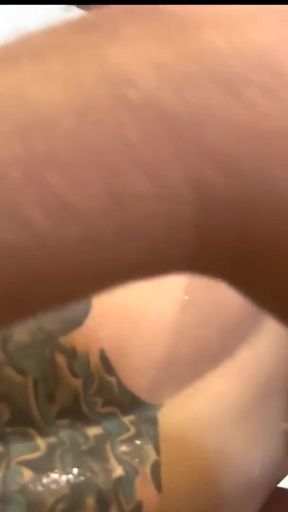 A big-dicked guy licked a twink's ass before fucking him - the guy gave himself up right in the jacuzzi   Clip 2