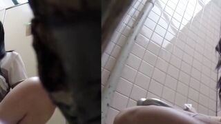 Asian Bombshells - Public Toilet Peek-A-Boos