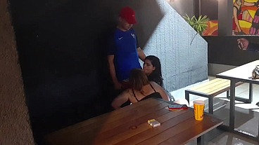 CHUPEI O FUNCIONARIO DO MC DONALDS