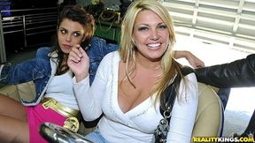 Hard fuck in the cowgirl pose with a long-legged beauty Gigi