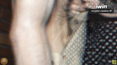 GOTICA CULONA gags on ghost cock deepthroating till her pink pussy drips