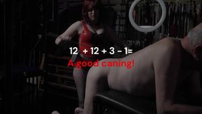 Teddy gets Caned Again!