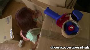 ”Latin Katia Finds Dick in a Box”