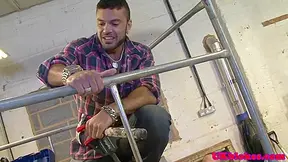 Muscular Bottom Double Ass Penetrated In Trio