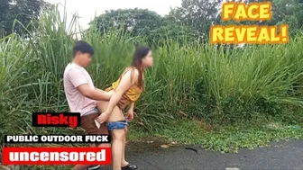 Viral Pinay, risky outdoor Nagpasama lang ako maglakad lakad, blowjob ko then nagp...