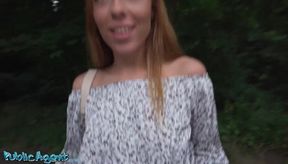 Public Porn - naughty natural 22yr redhead stood up on Tinder date gets the anal fucking she wanted