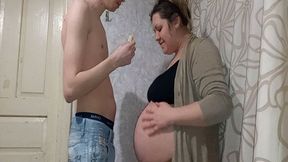 Don't joke about a pregnant woman's weight WMV